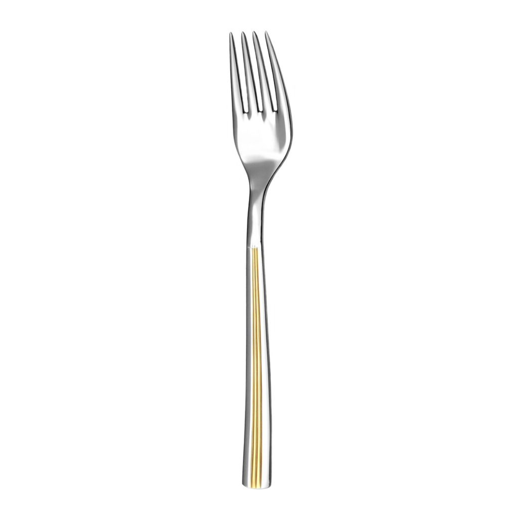 JULIE GOLD appetizer & dessert fork