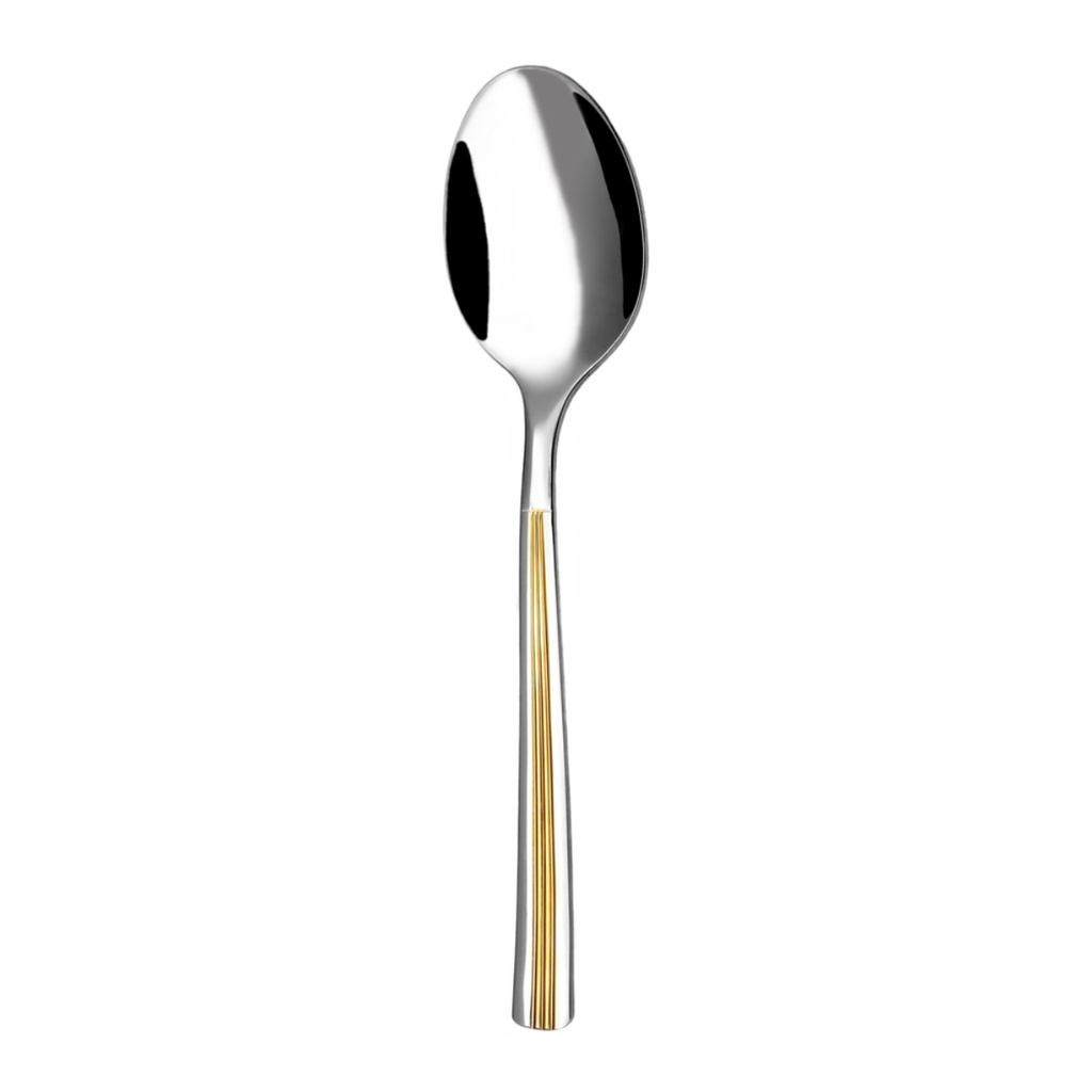 JULIE GOLD appetizer & dessert spoon