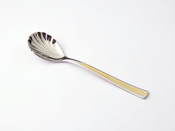 JULIE GOLD sugar spoon