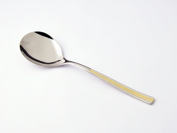 JULIE GOLD cream top spoon