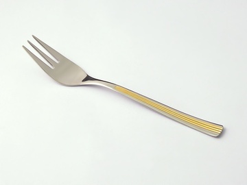 JULIE GOLD cake fork 6-piece set