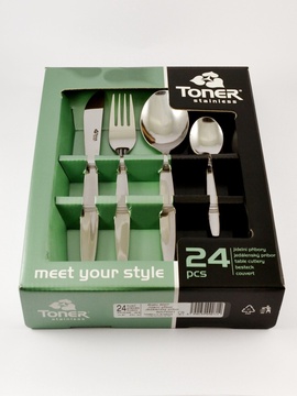 BISTRO cutlery 24-piece - economic packaging