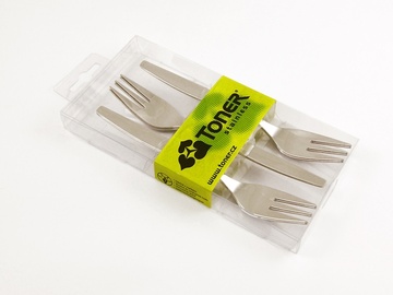 BISTRO cake fork 6-piece set - modern packaging