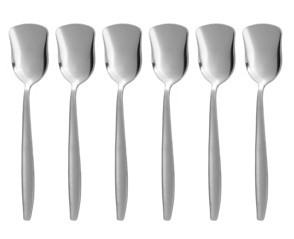 BISTRO ice-cream spoon 6-piece - modern packaging
