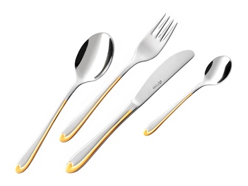  Besteck vergoldet SYMFONIE 24-teilig